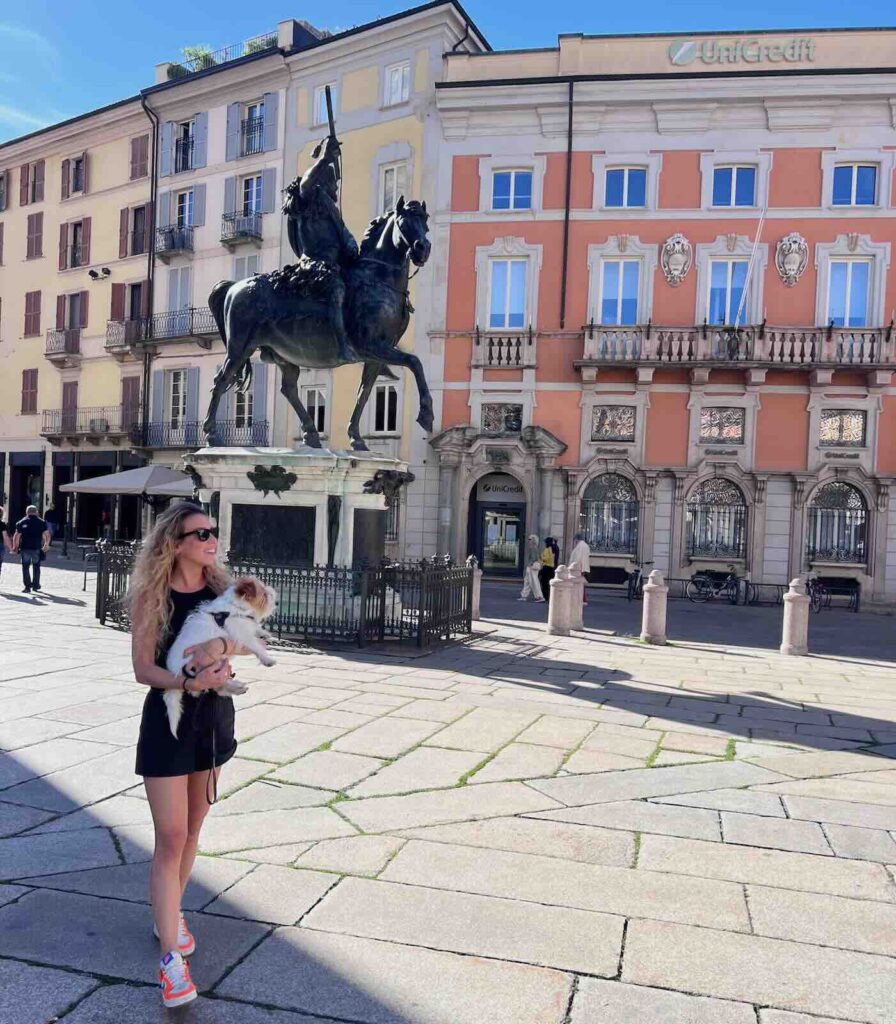 Piazza Cavalli a Piacenza, tra le città da vedere nei dintorni di Lodi