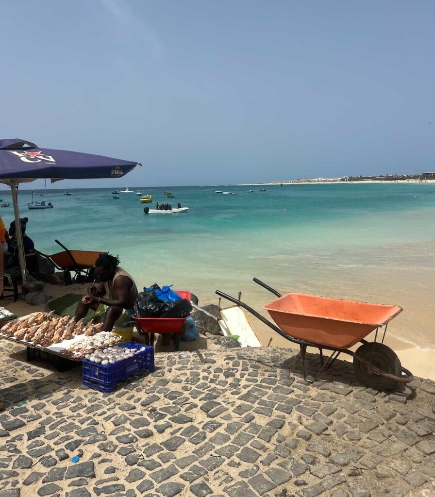 Pontile di Santa Maria, una delle cose da vedere a Sal Capo Verde