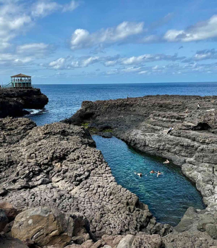 Piscina naturale di Buracona, una delle cose da vedere a Sal Capo Verde