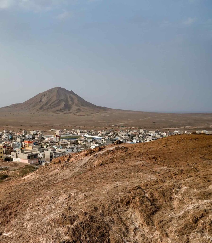 Vista panoramica di Espargos, una delle cose da vedere a Sal Capo Verde