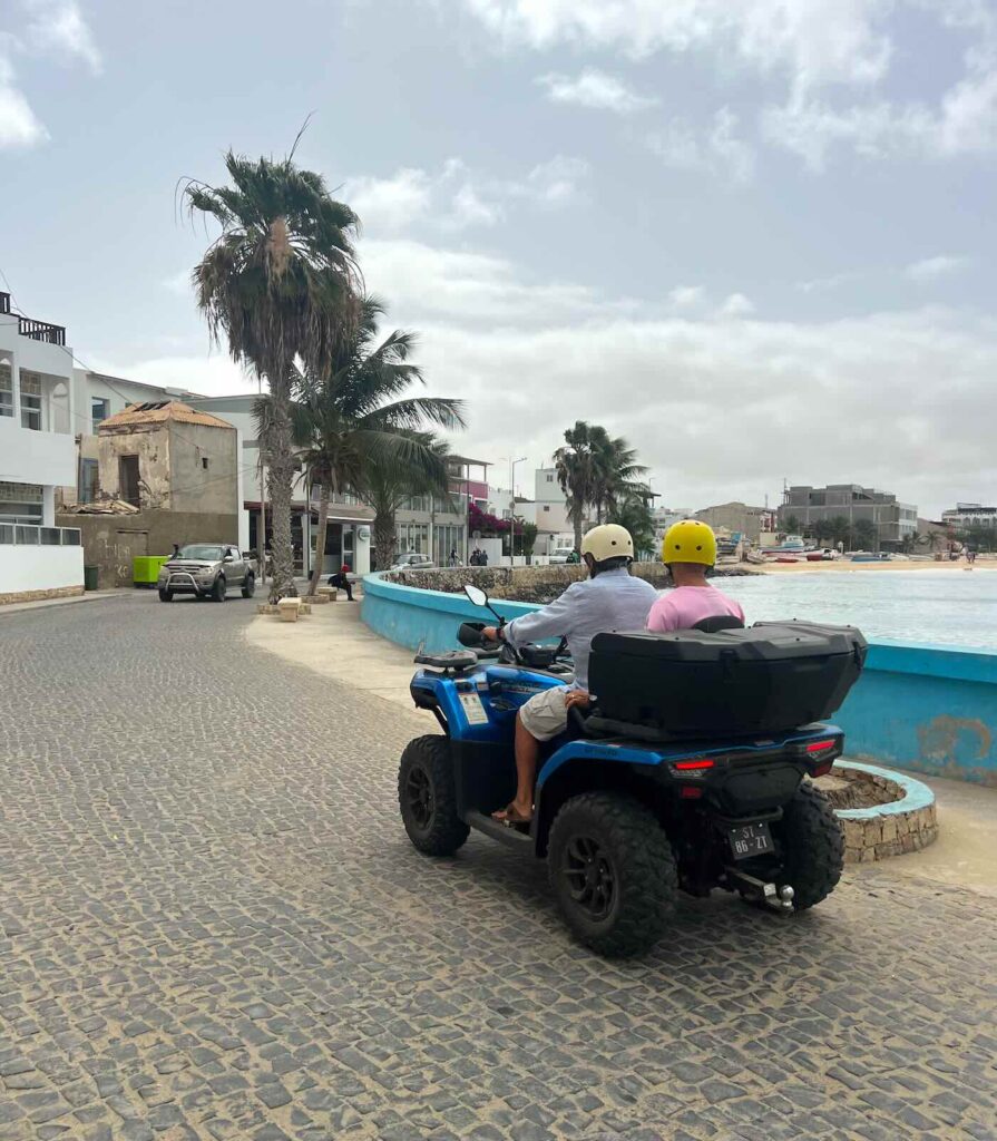 Lungomare di Sal Rei sull'isola di Boa Vista