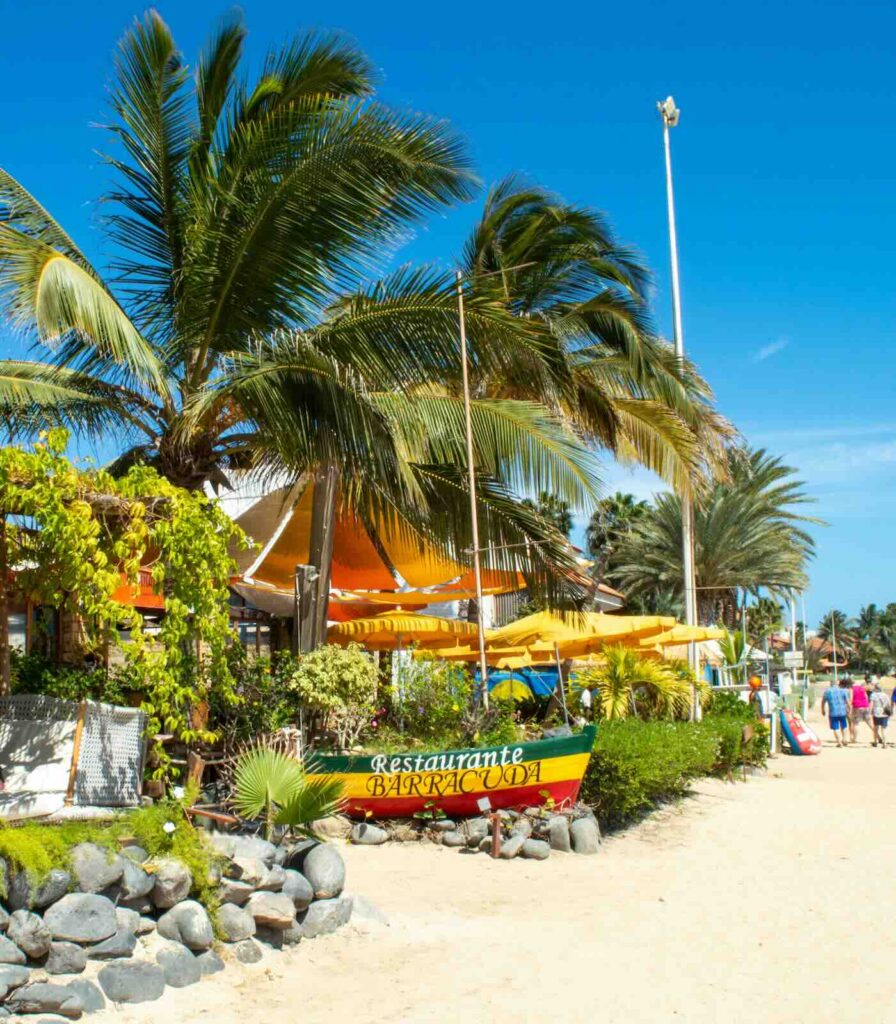ristorante Barracuda a Santa Maria, Sal Capo Verde