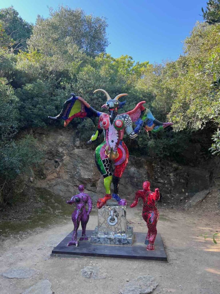 Il Diavolo nel Giardino dei Tarocchi di Capalbio