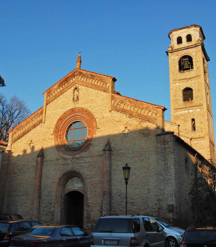 Chiesa di San Lorenzo nel centro storico di Lodi