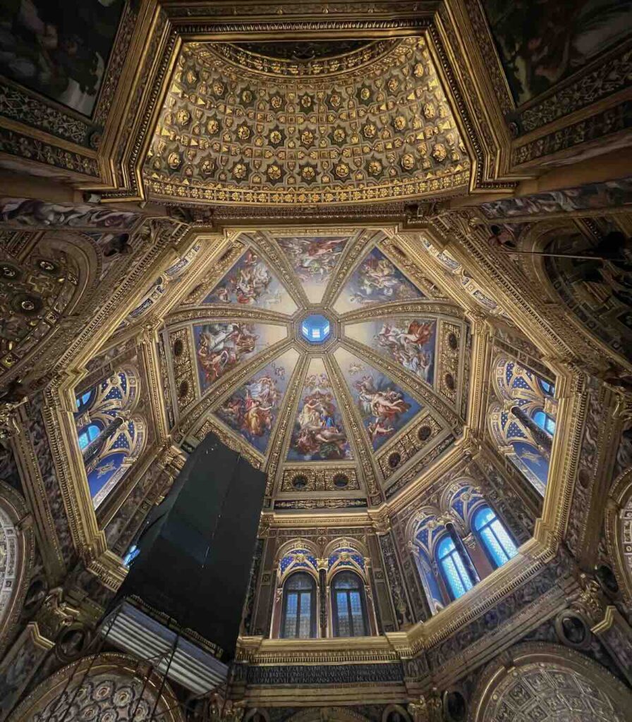 Volta decorata del Tempio dell'Incoronata di Lodi